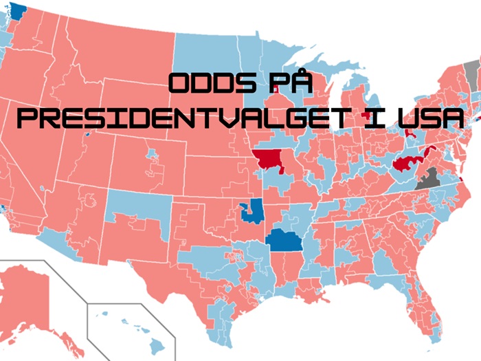 Odds på presidentvalget i USA